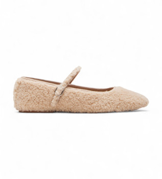 Vinetta-F beige ballerinas
