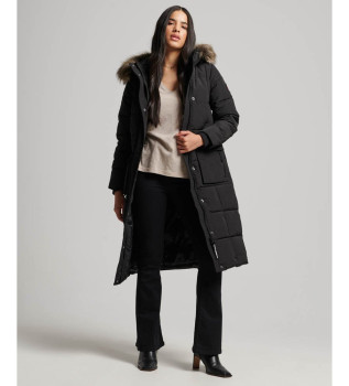 Everest quiltet lang frakke