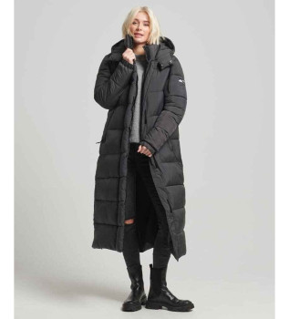 Ripstop quiltad lng rock svart