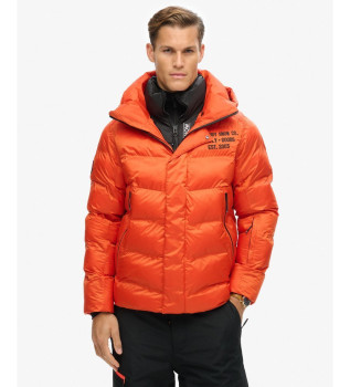 Ski Sport Puffer Coat orange