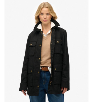 Couche de cire noire