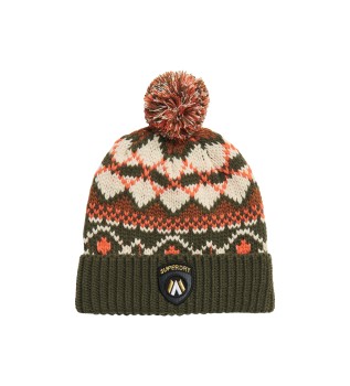 Aprs Ski knitted beanie
green