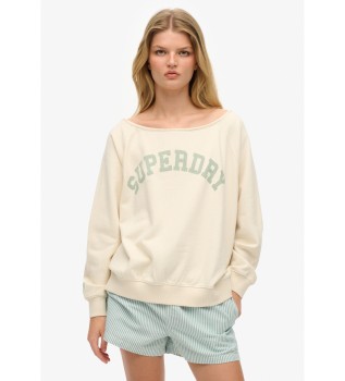 Sweatshirt Athletic Essential Bardot gebroken wit