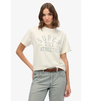 Maglietta Athletic Essentials bianco sporco