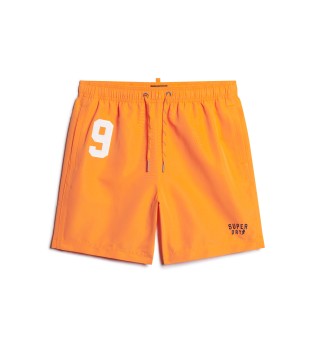 Maillot de bain en matriau recycl orange