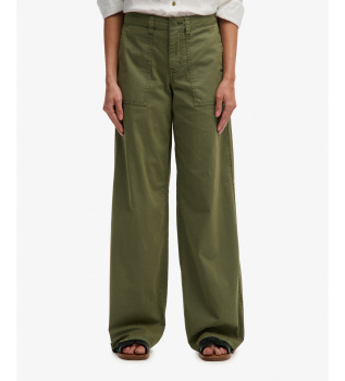 Baggy Cargo Byxor gr�n