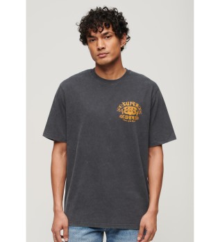 Camiseta Biker Rock negro