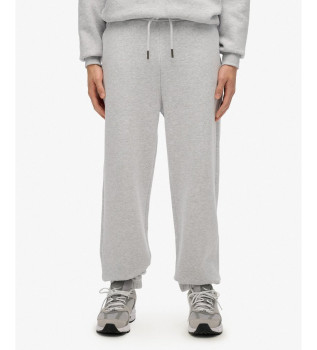 Pantaln Jogger Blank Oversized gris