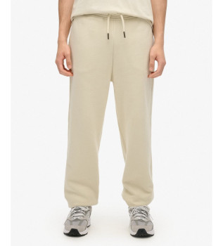 Pantaln Jogger Blank Oversized beige