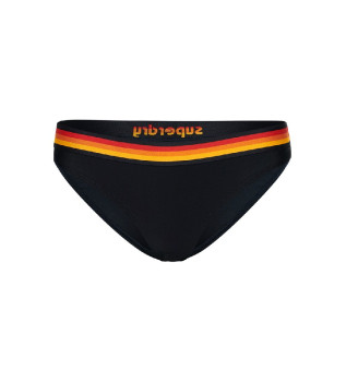 Braguita de bikini con logotipo Vintage marino
