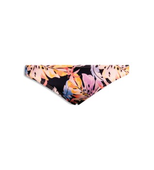 Klassiek zwart bikinibroekje met print