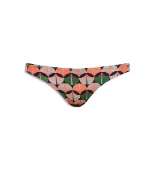 Braguita de bikini clásica estampada multicolor