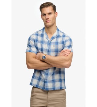 Cabana Check Shirt blue