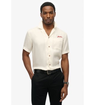 Trgovec Suika srajca iz belo-rumene barve