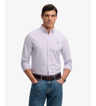 Camisa Preppy Oxford lila