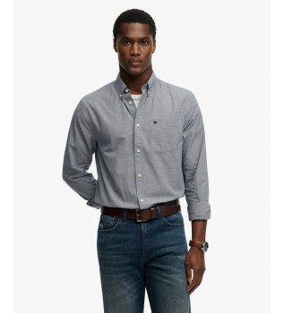 Preppy Poplin Hemd marineblau