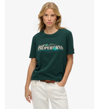 Camiseta Supply Co Relaxed verde
