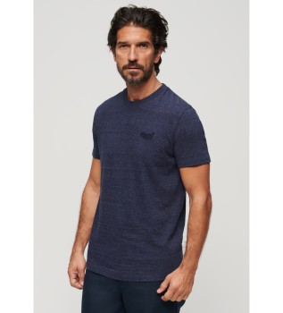 T-shirt com logtipo Essential navy