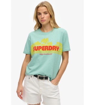 Udendørs T-shirt grøn