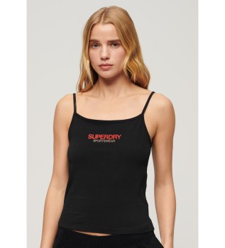 T-shirt met Sportswear-logo, zwart