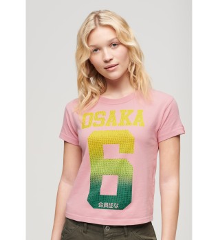 Osaka 6 Cali RS 90s T-shirt pink