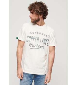 T-shirt Workwear de la gamme Copper Label blanc
