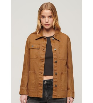 Chore brown canvas jacket