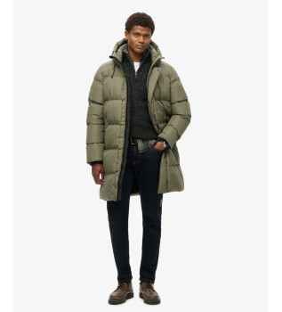 Manteau de sport matelass vert