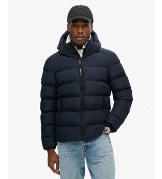 Sports quiltet jakke navy