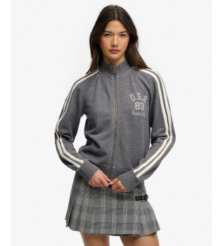 Athletic Track Jacket grå