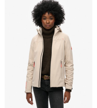 Chaqueta clsica de trekking con capucha gris