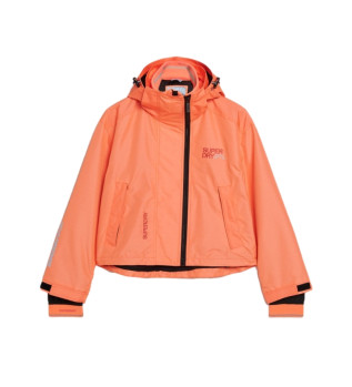 Veste coupe-vent orange