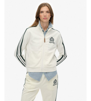 Country Club Track Top Jacke off-white