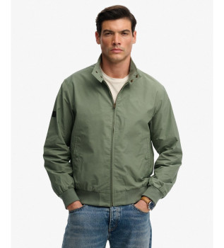 Giacca classica Harrington verde