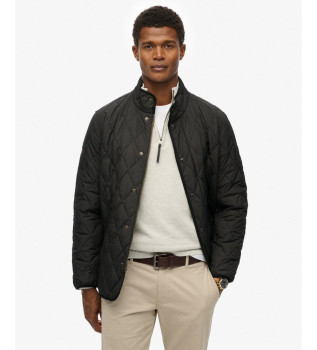 Veste estate matelasse noir