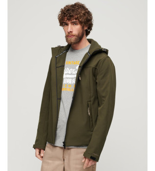 Softshell jacket Trekker green