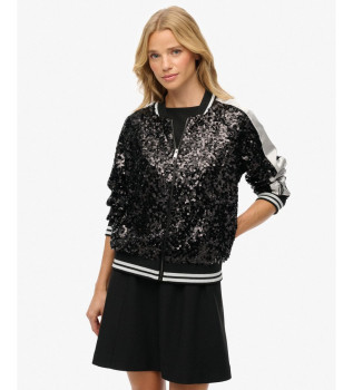 Suikajan Paillettenjasje zwart