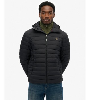 Veste matelassée à capuche Fuji Lite noire