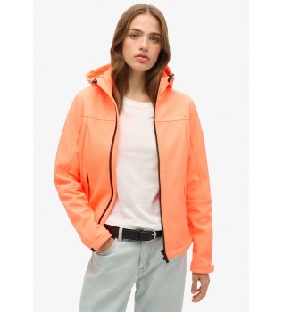 Chaqueta con capucha Classic Trekker coral