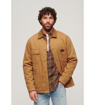 Four-pocket jacket Chore Surplus brown