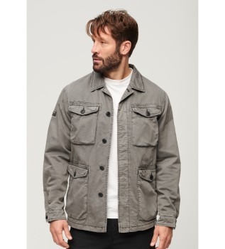Chaqueta militar ligera M65 gris