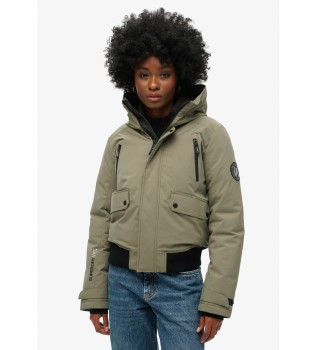 Blouson bombardier matelass City green