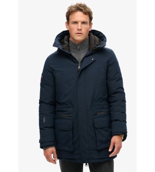 Kurtka City Padded Parka Jacket navy