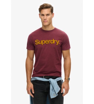 T-shirt Classic Core Logo vermelha
