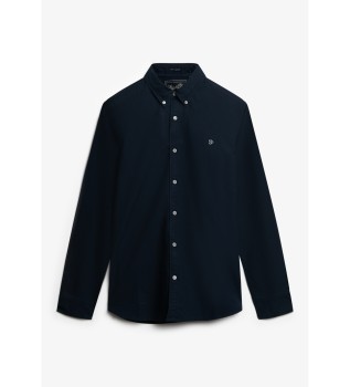 Classic Oxford L/S-skjorta Eclipse navy