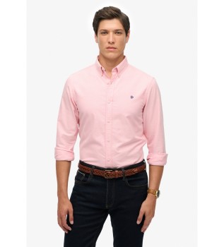 Klassiek Oxford L/S overhemd roze