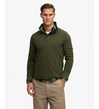 Sweatshirt cl�ssica verde