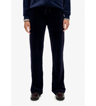 Jogger Country Club Velour Navy Jogger Bukser
