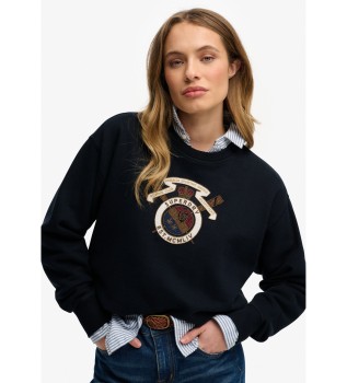 Sweatshirt Crest navy