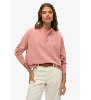 Sweatshirt Emb Core rosa